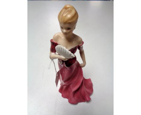 A Royal Worcester 250th anniversary figure, Isabella. 