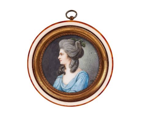 A group of ten early 20th century Continental decorative portrait miniaturesVarious subjects including, Mozart, Beethoven, tw