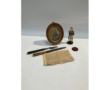 ADMIRAL LORD HORATIO NELSON, 1ST VISCOUNT NELSON (1758-1805) / HMS VICTORY INTEREST: A collection of items consisting of the 
