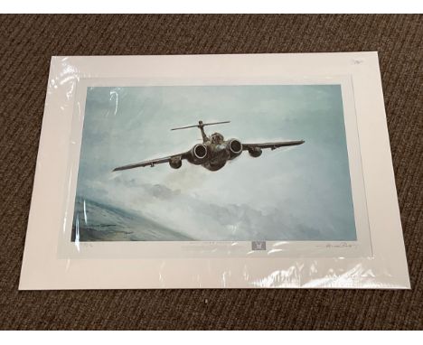 A Michael Rondot limited edition print ‘Buccaneer Thunder’, signed to margin, 2/50, mounted and unframed 