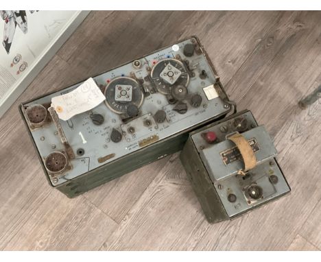 A British Army 19 set wireless with charging unit. 