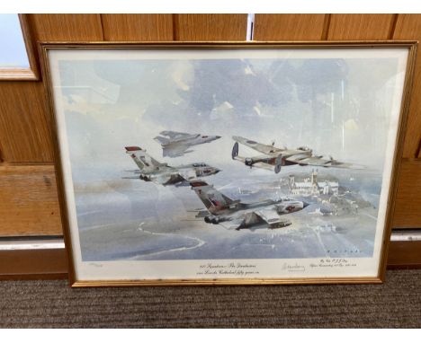 A limited edition print after Eric Day '617 Squadron - The Dambusters, signed and limited 115/617 jug 