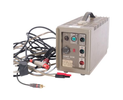 A rare Vintage Quad 303K power amplifier, with XLR connections and all necessary wiresThe vendor states last used in 2016, ha
