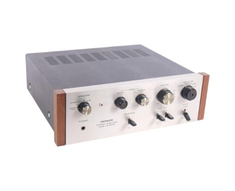 A Pioneer stereo amplifier, model no. SA-500A, in original box
