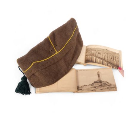 A Belgian Army Light Infantry side hat (1935), 2 Ypres British War memorials for the First World War