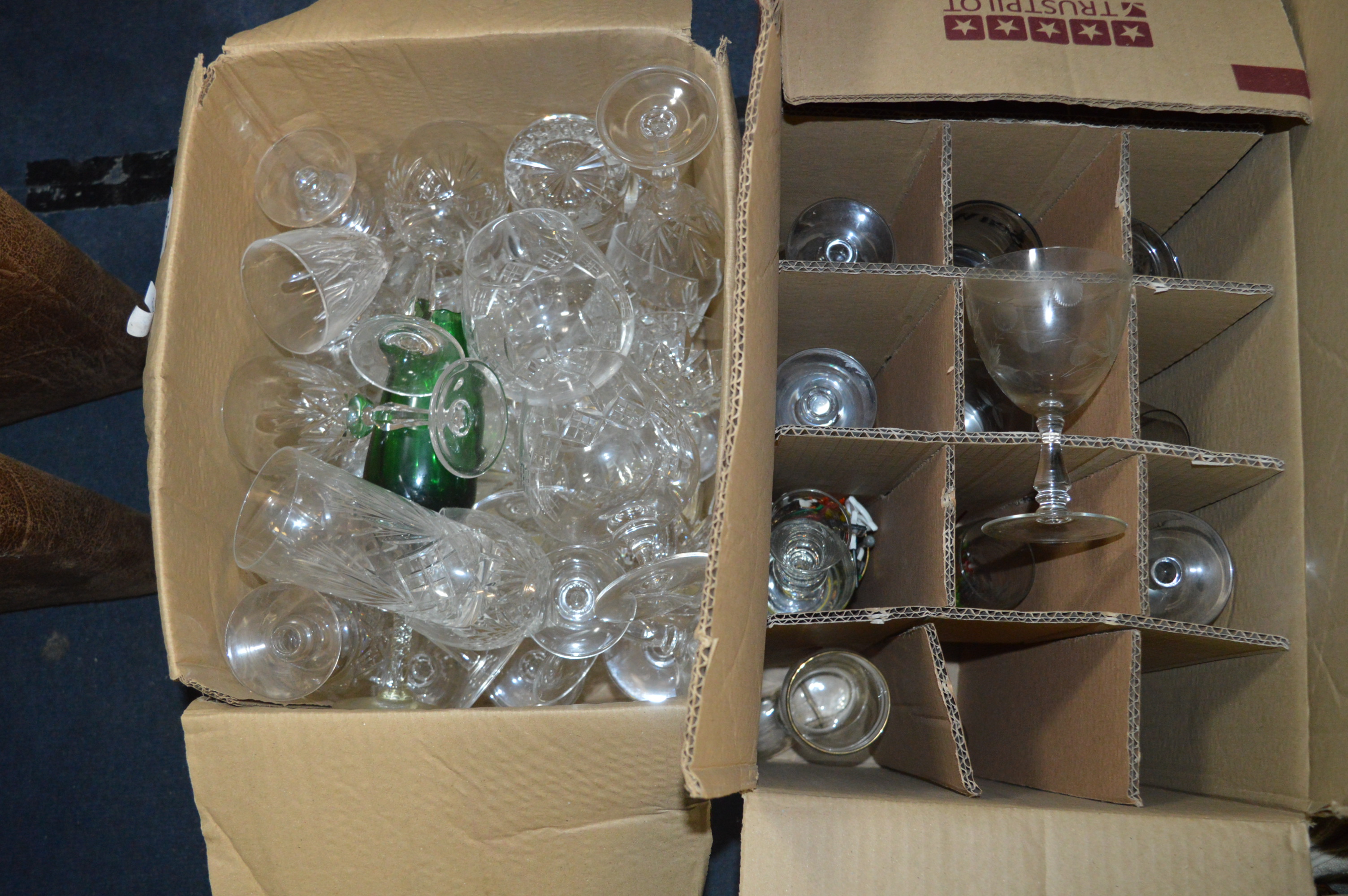 packing boxes for drinking glasses