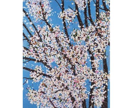 Damien Hirst (British 1965-), 'H9-1 Justice', 2021, laminated giclee print on aluminium compostie panel, signed and numbered 