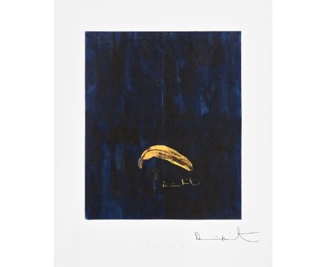 Damien Hirst (British 1965-) And Others, 'Turps Banana Set', 2011, a complete set of four digital pigment prints with silkscr