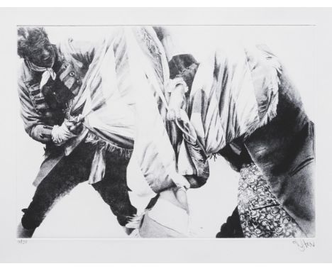 Conor Harrington (Irish 1980-), 'Hot Air I Do Declare', 2020, etching on wove paper, signed and numbered from an edition of 3