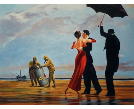 Mason Storm (British 1966-), 'Toxic Beach', 2021, Giclee Print on 350gsm Hahnemuhle Museum Etching Paper, signed and inscribe