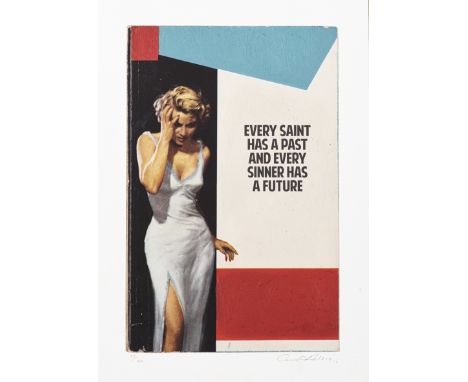 Connor Brothers (British Duo), 'Every Saint Has A Past And Every Sinner Has A Future', 2016, giclee with silkscreen varnish i