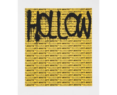 Takashi Murakami &amp; Virgil Abloh, 'Hollow Man', 2018, silkscreen print in colours on paper, signed and numbered from an ed