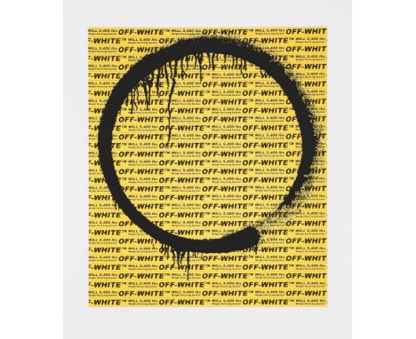 Takashi Murakami &amp; Virgil Abloh, 'Kyoto Enso', 2018, silkscreen print in colours on paper, signed and numbered from an ed