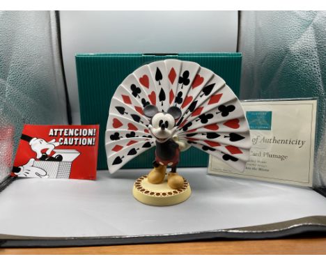 Boxed Walt Disney Classics Collection - Playing Card Plumage - Mickey Mouse - Thru The Mirror 
Good condition, no damage