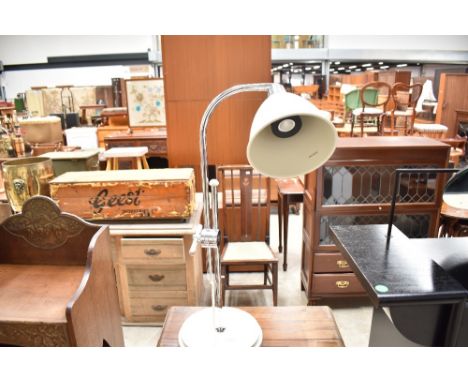 A vintage style adjustable lamp