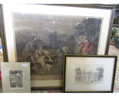 ltd edition lithograph engraving, 'Remember Chernobyl' engraving and St Maryl's chapel