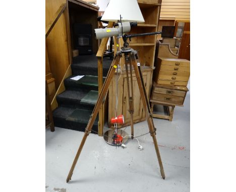 A tripod standing Mirador telescope