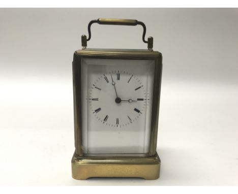 A 'Japy Freres &amp; Co.' carriage clock.