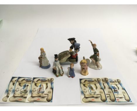 A set of six Wade 'Peter Pan' figures, 2002, with certificates