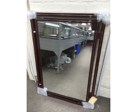 A modern Pierre Vandel mirror, approx 71cm x 100cm.