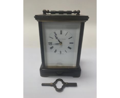 A Matthew Norman, large size, carriage clock.
