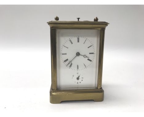A repeat carriage clock.