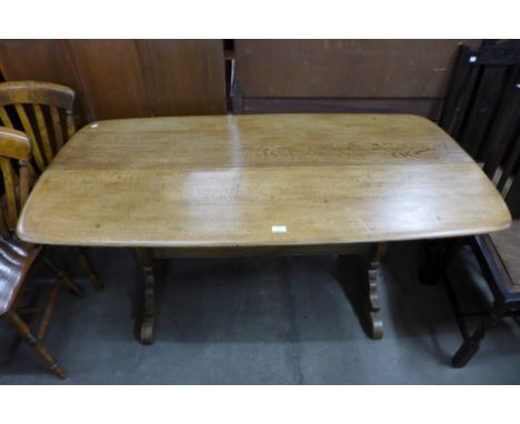 An Ercol refectory table 