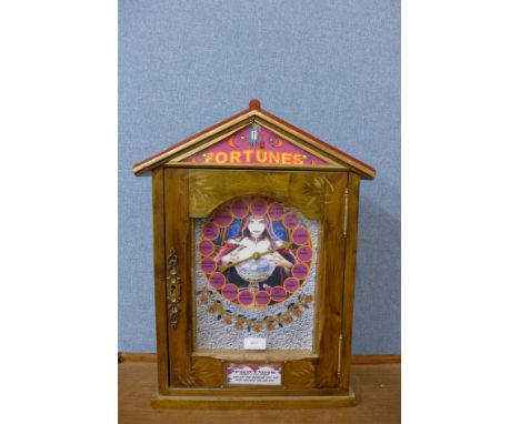 A Fortunes coin operated slot machine 