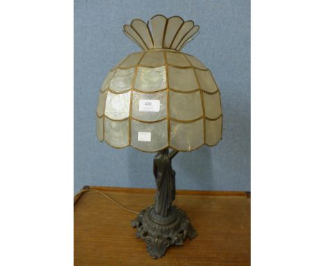 A French style table lamp 