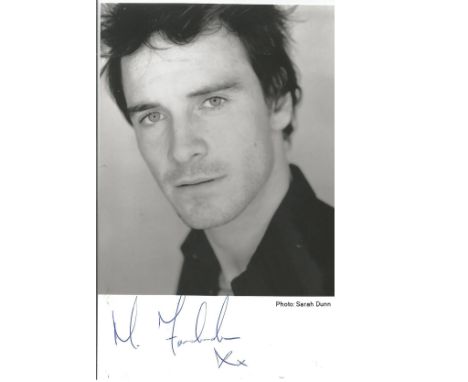 Michael Fassbender signed 6 x 4 b/w portrait photo. Good Condition. We combine postage on multiple winning lots and can ship 
