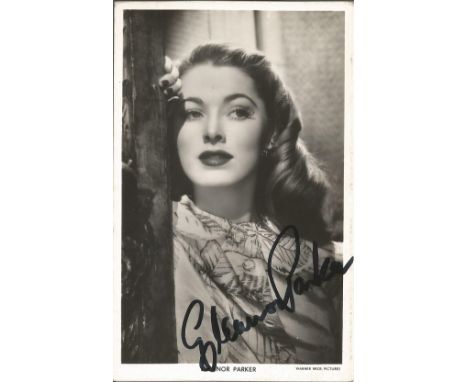 Eleanor Parker signed 6 x 4 b/w portrait photo. Good Condition. We combine postage on multiple winning lots and can ship worl