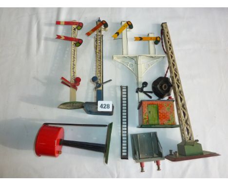 HORNBY SIGNALS INC. 2 LATTICE, LATTICE YARD LIGHTING TOWER, WATER TOWER, LINESIDE HUT