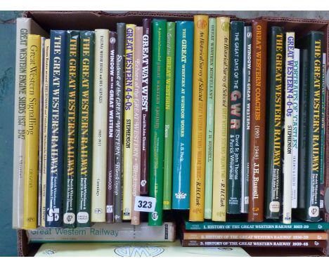 RAILWAY BOOKS : 30 GOOD TITLES OPC GWR ENGINE SHEDS, COACHES, RH CLARKE GOOD TITLES MAINLY GWR BASED