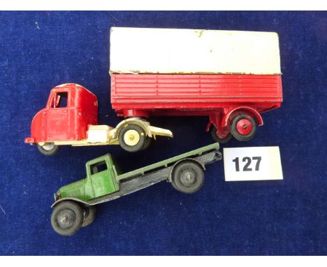 BUDGIE TOYS SCAMMELL SCARAB R/P & PRE / POST WAR DINKY LORRY