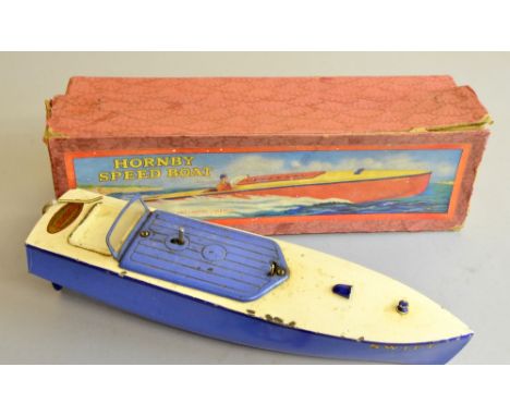 Hornby Speed Boat 'Swift' No 2 in original box manufactured by Meccano, with instruction leaflet,