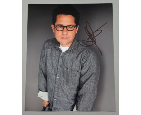 J. J. Abrams, Star Wars The Force Awakens Director signed promotional 10 x 8 inch photograph.Provenance: Signed at UK Premier
