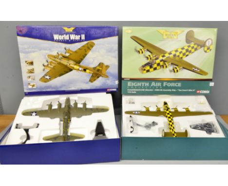 Corgi Aviation Archive Liberator AA34007, 1:72 scale and a Boeing AA33301, 1:72 scale - both boxed