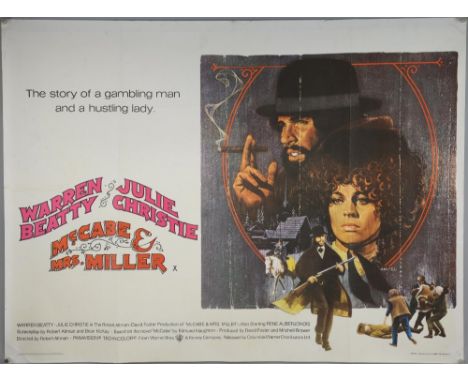 30 British Quad film posters including McCabe & Mrs Miller, Merry Christmas Mr. Lawrence, Clockwork Orange (R-2000), Judge Dr
