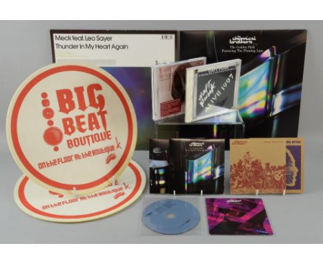 Chemical Brothers 12” Vinyl of The Golden Path & promo CD, Singles 93-03 promo CD, Promo CD’s of Star Guitar, Music Response,