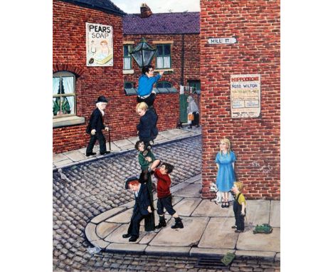 TOM DODSON (1910 - 1991) PAIR OF ARTIST SIGNED LIMITED EDITION COLOUR PRINTS The Rag and Bone Man (15/850) The Hurdy Gurdy Pl