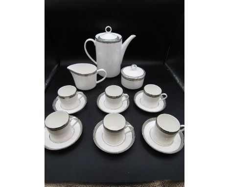 Royal Worcester coffee set, as new with boxes&nbsp;