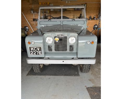 1967 Land Rover 88 Series IIA, this historic vehicle has been professionally restored from the chassis up down to every nut a