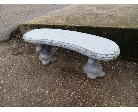 Concrete garden bench&nbsp;