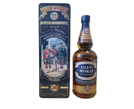 &nbsp;Glen Moray Single Payside Malt Scotch Whisky, aged 16 years 70cl 40%vol.