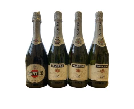 Asti Martini sparkling wine x4 75cl 7%vol.