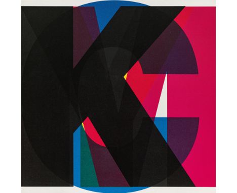 Heimo ZobernigYCMK, 2000Siebdruck mit Iristechnik auf Leinwand; gerahmt, 100 x 100 cm  Heimo Zobernig*„YCMK“2000screen print 