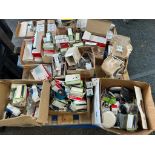 (F) (New) Pallet of Electrical Surplus, Light Switches, Receptacles, Fire Alarm Modules, & More