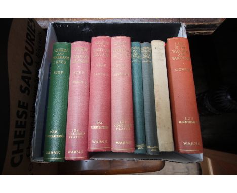 4 vols. on Fauna and Flora by Step, Highways & Byways of Lincolnshire, Lake District, Northamptonshire and Rutland etc