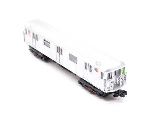 MTH Electric Trains O gauge locomotive, R62 Subway car no.1453, 3-rail.