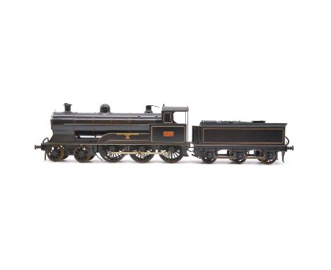 James Stanley Beeson scratch-built Fine Scale O gauge locomotive and tender, LNWR 4-6-0 136 'Minerva' built by Beeson in the 